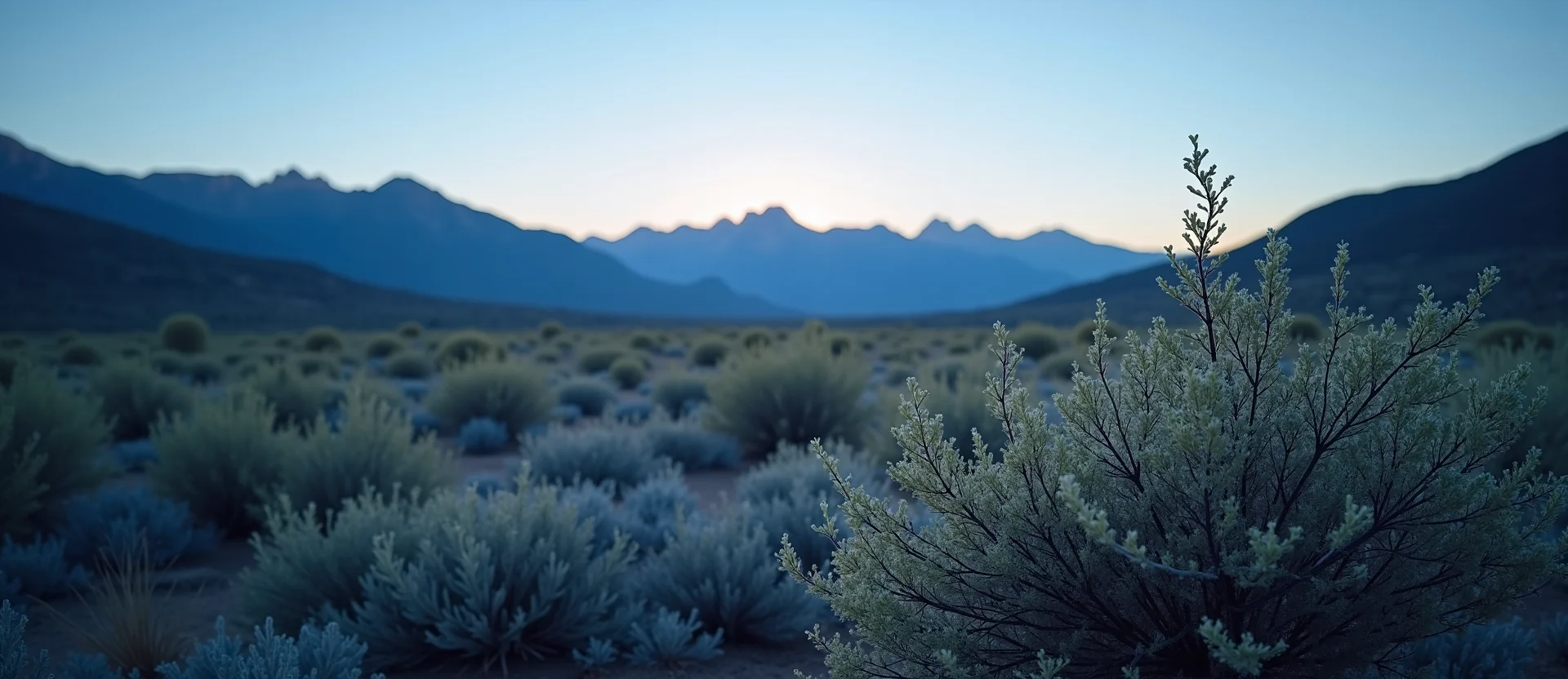 Symbolizing Identity/Local: A local Rabbitbrush Peavine Mountain silhouette. - AI Generated