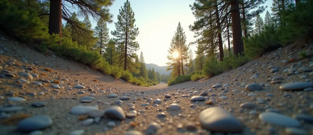 Symbolizing Identity/Local: A local Ponderosa Pine Mt. Rose foothills. - AI Generated