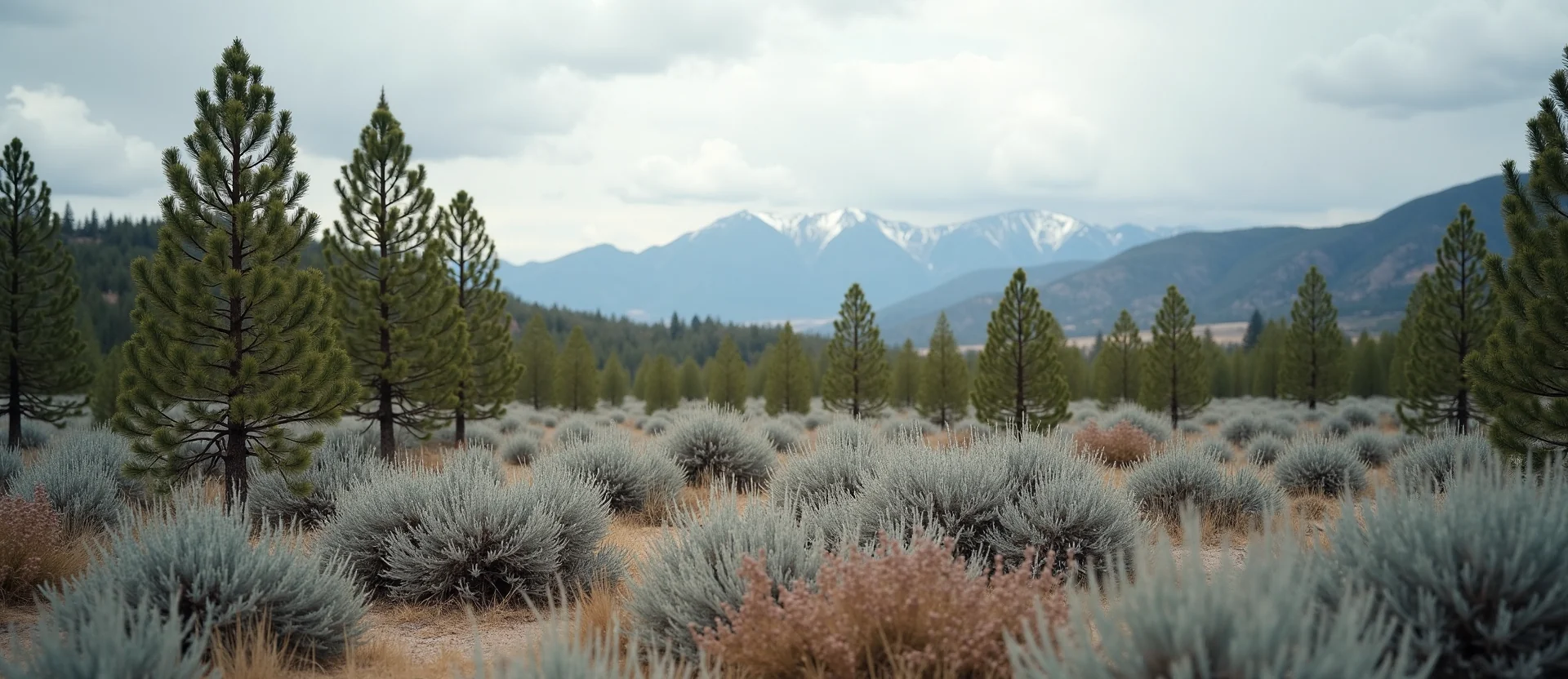 Symbolizing Growth/Resilience: A local Indian Paintbrush thriving aspen grove. - AI Generated