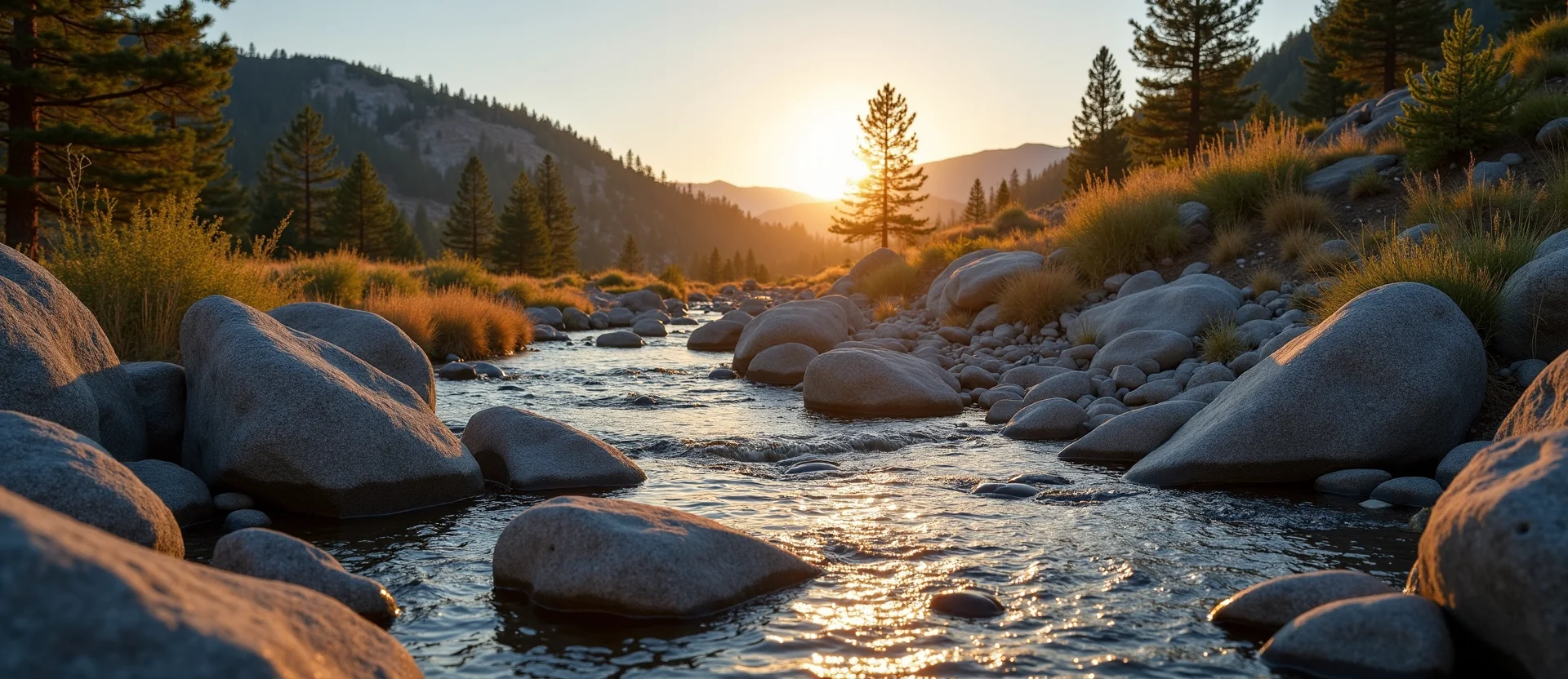 Symbolizing Flow/Cleansing: A local Mountain Mahogany smooth Truckee river stones. - AI Generated