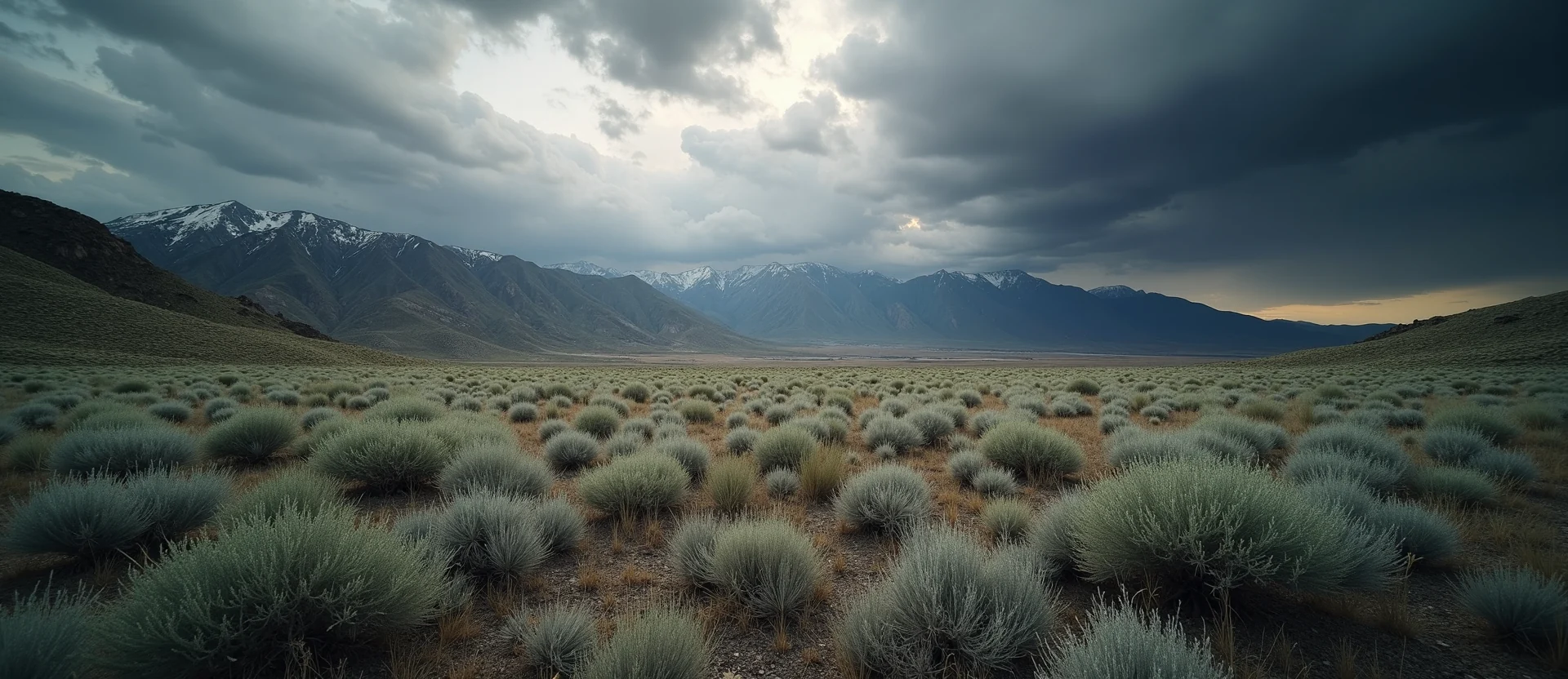 Symbolizing Identity/Local: A local Sagebrush (Artemisia tridentata) Mt. Rose foothills. - AI Generated