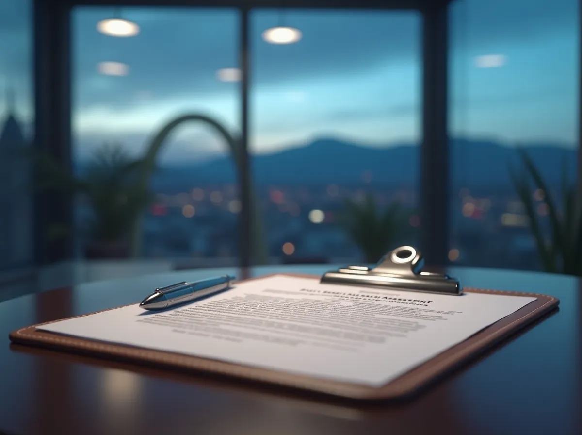 A professional "DUI Drug & Alcohol Assessment Report" on a clipboard in a Reno treatment center, representing structured legal compliance, DMV reporting, and certified substance use evaluation.