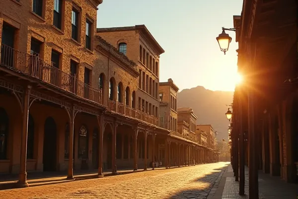 Cinematic view of historic sandstone in Virginia City, symbolizing the enduring clinical expertise required to restore a life from addiction.