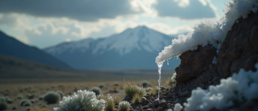 Symbolizing Identity/Local: A local Bitterbrush Peavine Mountain silhouette. - AI Generated