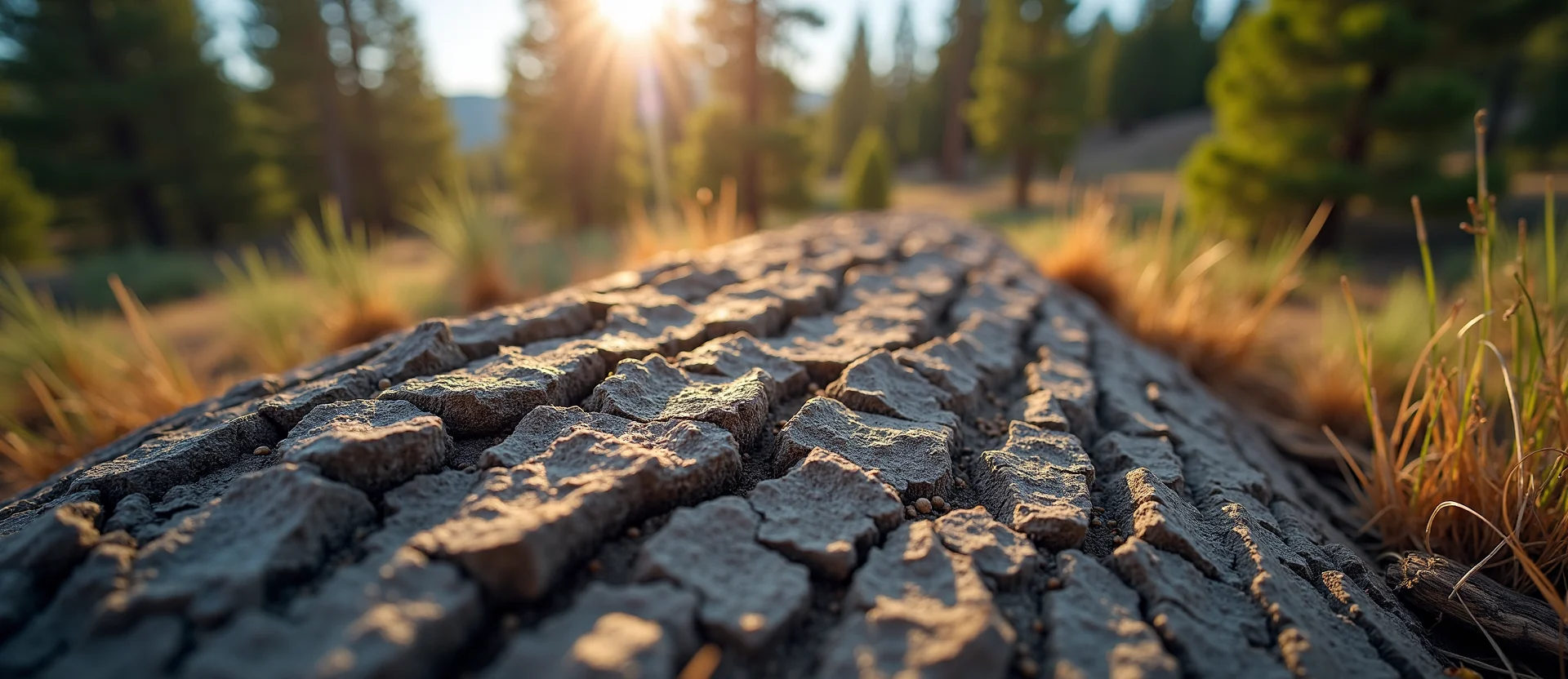 Symbolizing Identity/Local: A local Ponderosa Pine Washoe Valley floor. - AI Generated