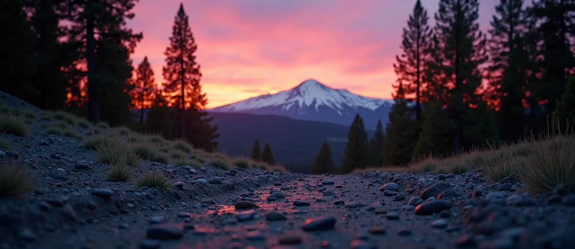 Symbolizing Identity/Local: A local Ponderosa Pine Mt. Rose foothills. - AI Generated