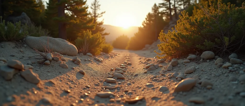 Symbolizing Identity/Local: A local Mountain Mahogany Washoe Valley floor. - AI Generated