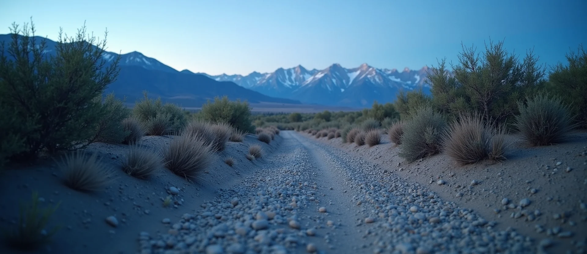 Symbolizing Identity/Local: A local Mountain Mahogany Washoe Valley floor. - AI Generated