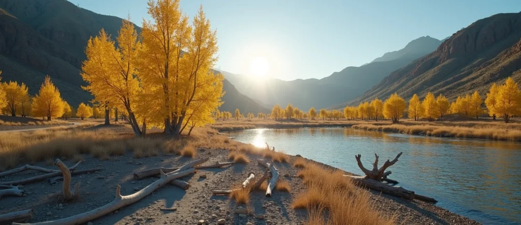 Symbolizing Growth/Resilience: A local Quaking Aspen thriving aspen grove. - AI Generated