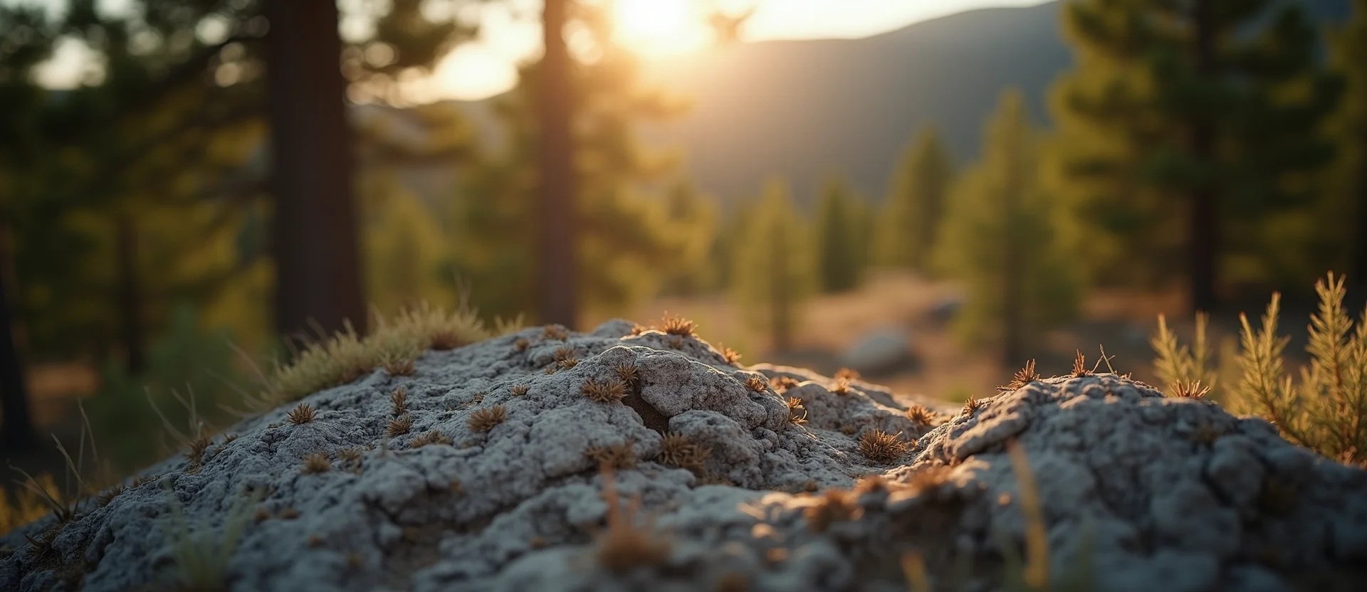 Symbolizing Identity/Local: A local Sierra Juniper High Desert vista. - AI Generated