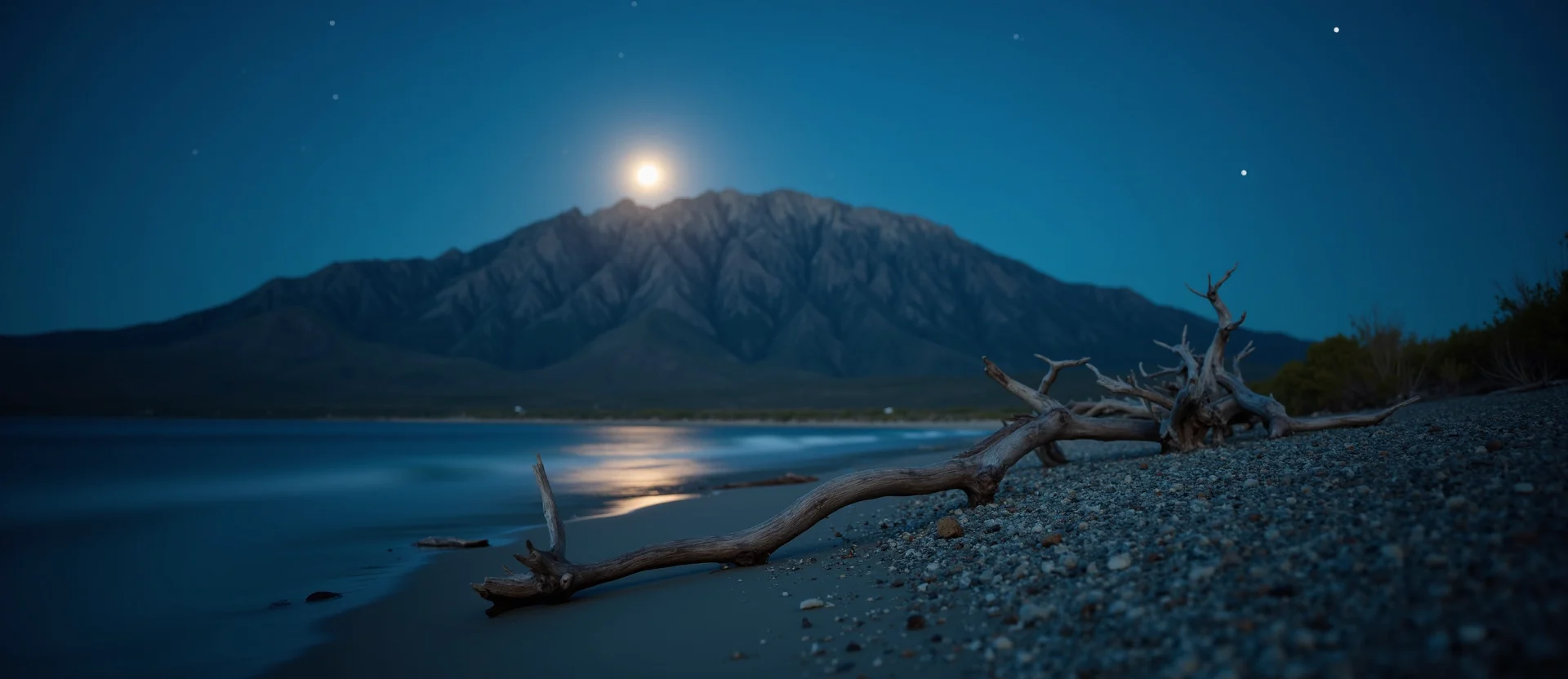 Symbolizing Stability/Peak: A local Manzanita solid mountain ridge. - AI Generated