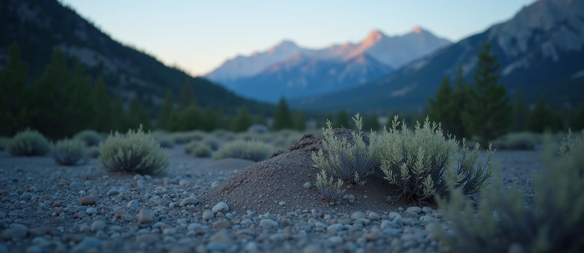 Symbolizing Identity/Local: A local Quaking Aspen Peavine Mountain silhouette. - AI Generated