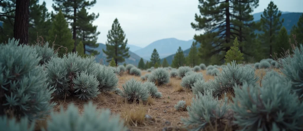 Symbolizing Identity/Local: A local Ponderosa Pine High Desert vista. - AI Generated