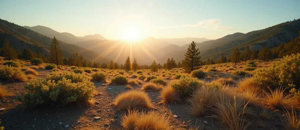Symbolizing Identity/Local: A local Indian Paintbrush Mt. Rose foothills. - AI Generated