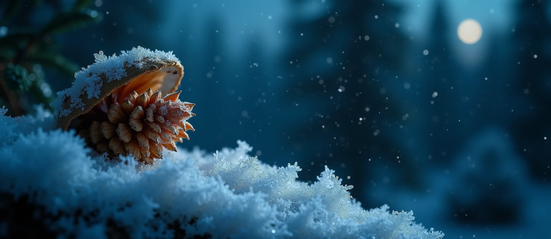 Symbolizing Seed/New Beginning: A local Ponderosa Pine opening pine cone. - AI Generated