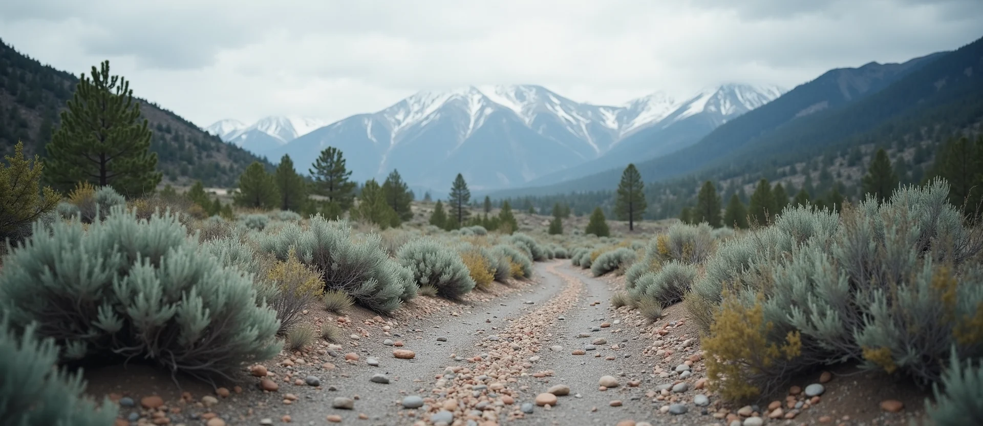 Symbolizing Identity/Local: A local Sierra Juniper Washoe Valley floor. - AI Generated