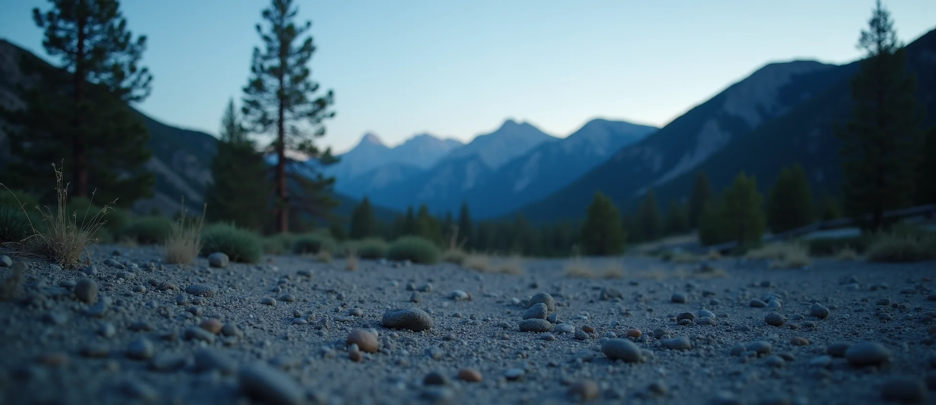 Symbolizing Stability/Peak: A local Mountain Mahogany solid mountain ridge. - AI Generated