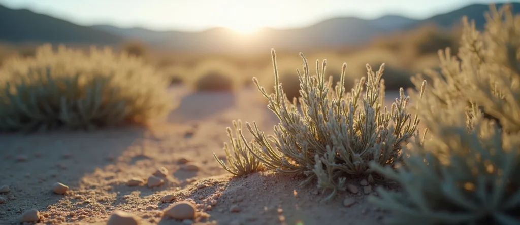 Symbolizing Identity/Local: A local Desert Peach Washoe Valley floor. - AI Generated