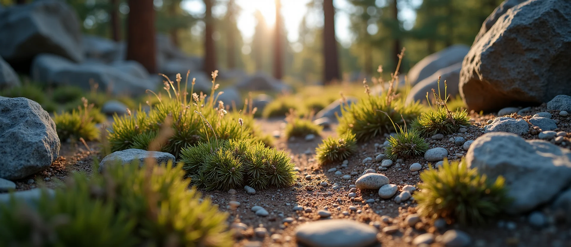 Symbolizing Identity/Local: A local Mountain Mahogany Washoe Valley floor. - AI Generated