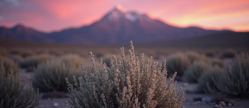 Symbolizing Identity/Local: A local Rabbitbrush Washoe Valley floor. - AI Generated