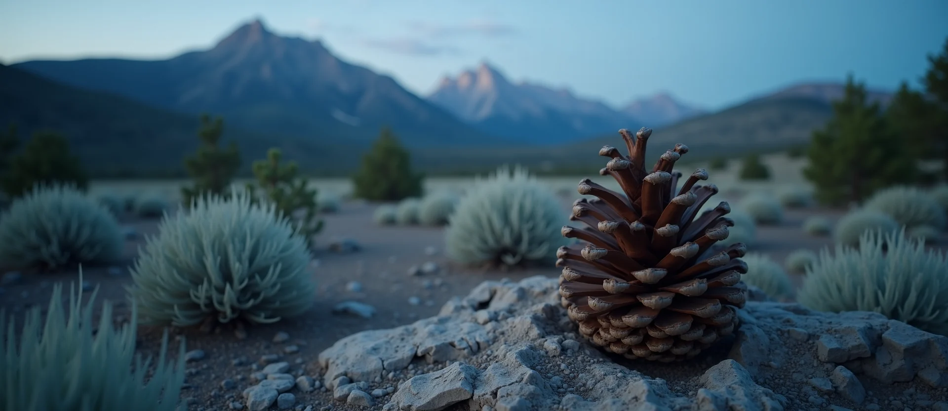 Symbolizing Seed/New Beginning: A local Quaking Aspen opening pine cone. - AI Generated