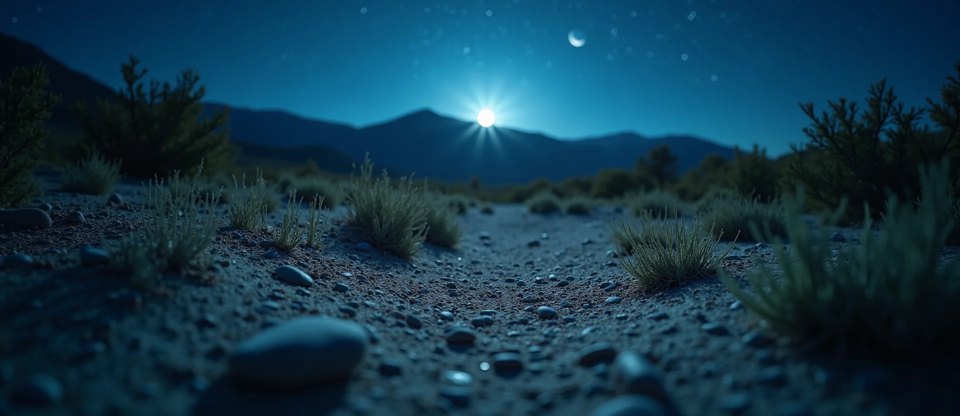 Symbolizing Identity/Local: A local Manzanita High Desert vista. - AI Generated
