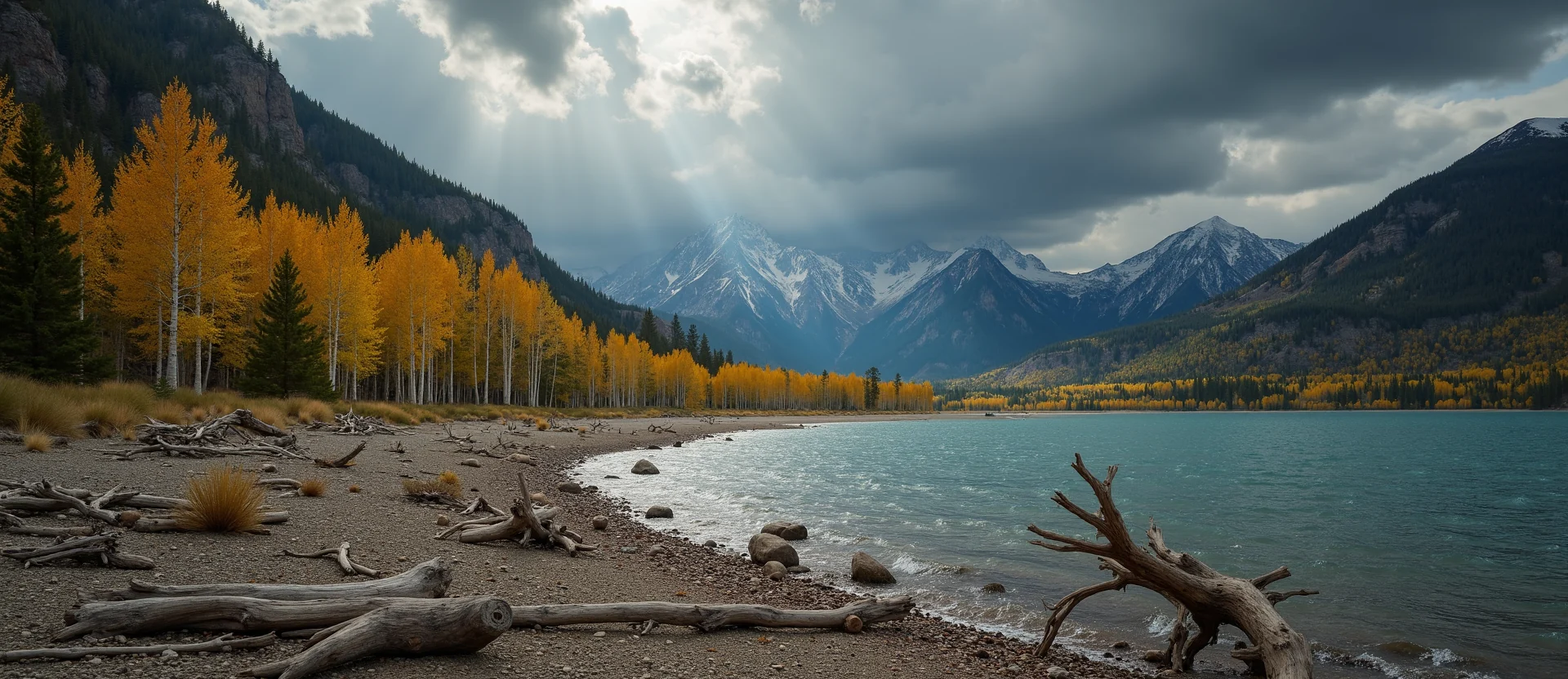 Symbolizing Growth/Resilience: A local Quaking Aspen thriving aspen grove. - AI Generated