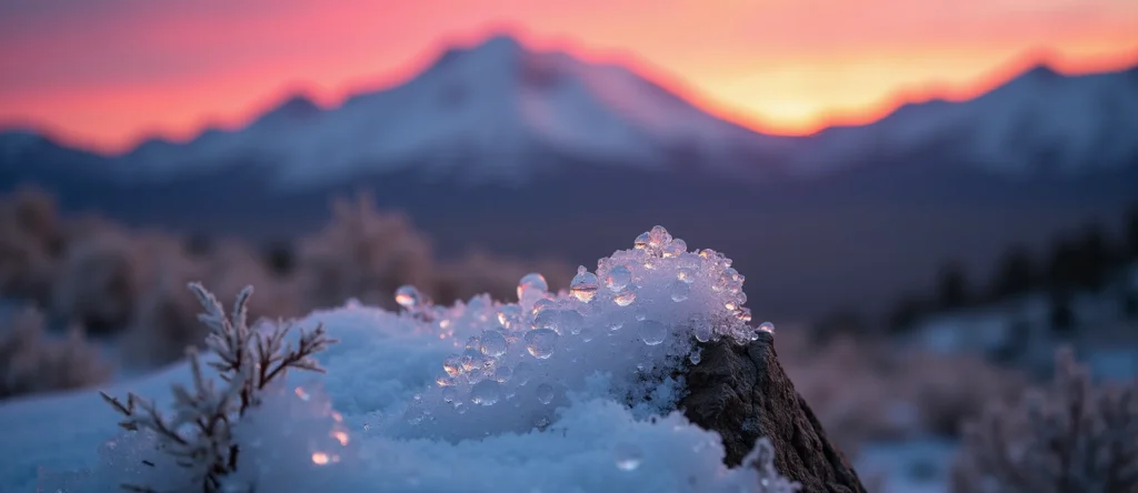 Symbolizing Identity/Local: A local Bitterbrush Sierra Nevada skyline. - AI Generated