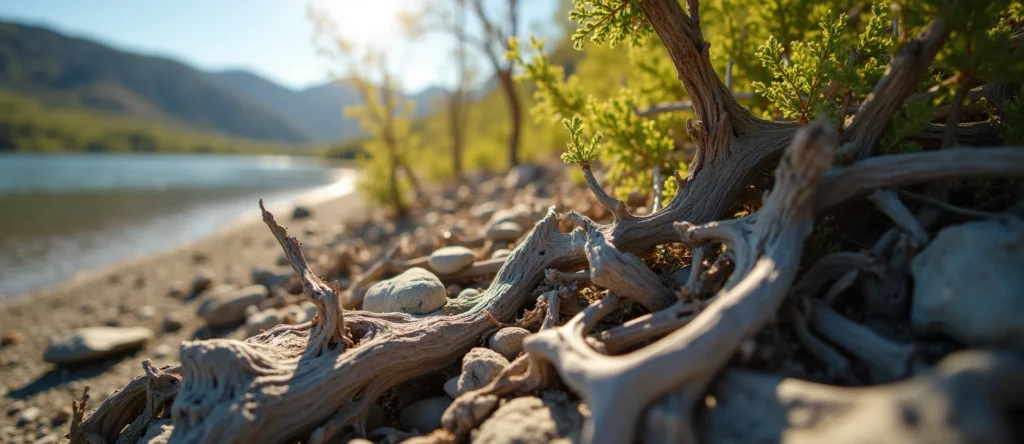 Symbolizing Growth/Resilience: A local Sagebrush (Artemisia tridentata) thriving aspen grove. - AI Generated