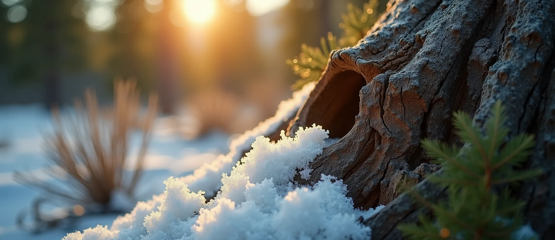 Symbolizing Growth/Resilience: A local Bitterbrush sturdy weathered tree trunk. - AI Generated