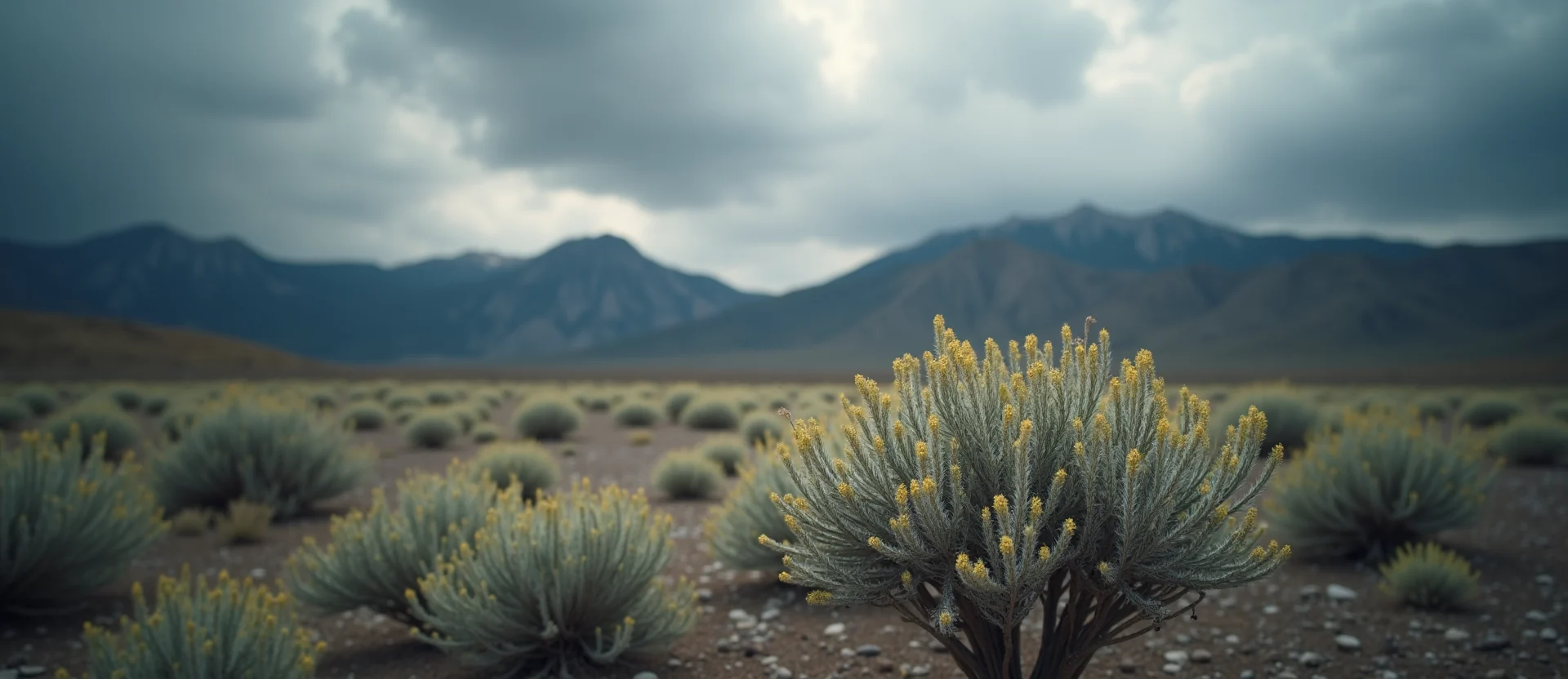 Symbolizing Identity/Local: A local Indian Paintbrush Peavine Mountain silhouette. - AI Generated