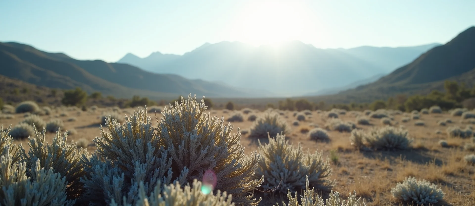 Symbolizing Identity/Local: A local Indian Paintbrush Peavine Mountain silhouette. - AI Generated