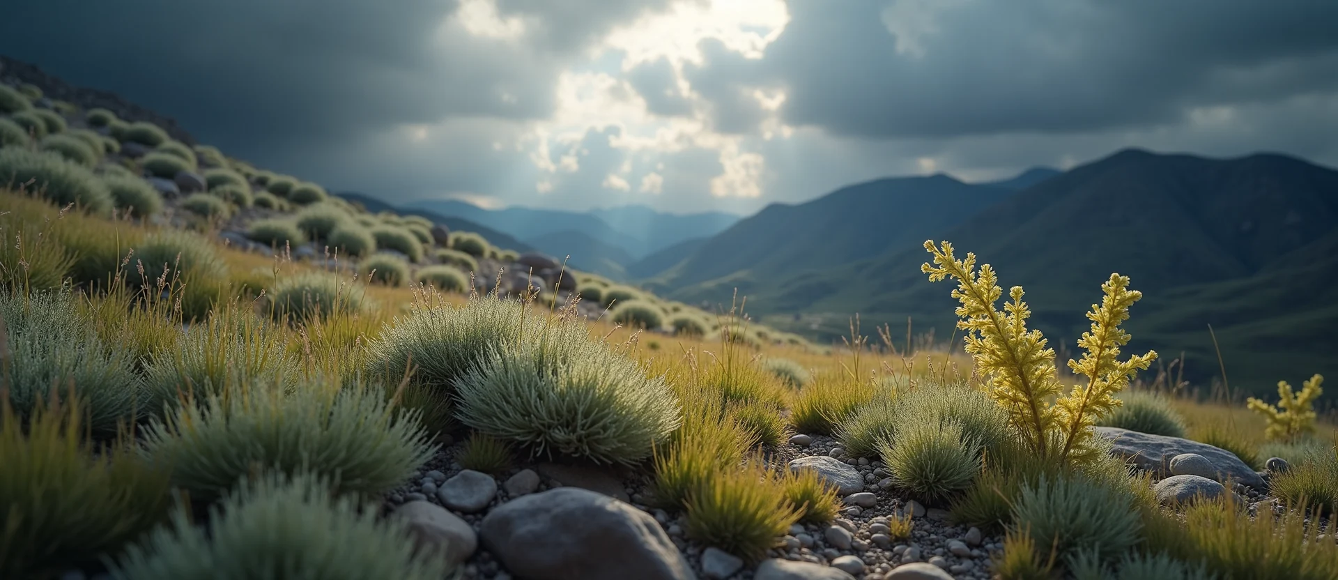 Symbolizing Identity/Local: A local Indian Paintbrush Mt. Rose foothills. - AI Generated