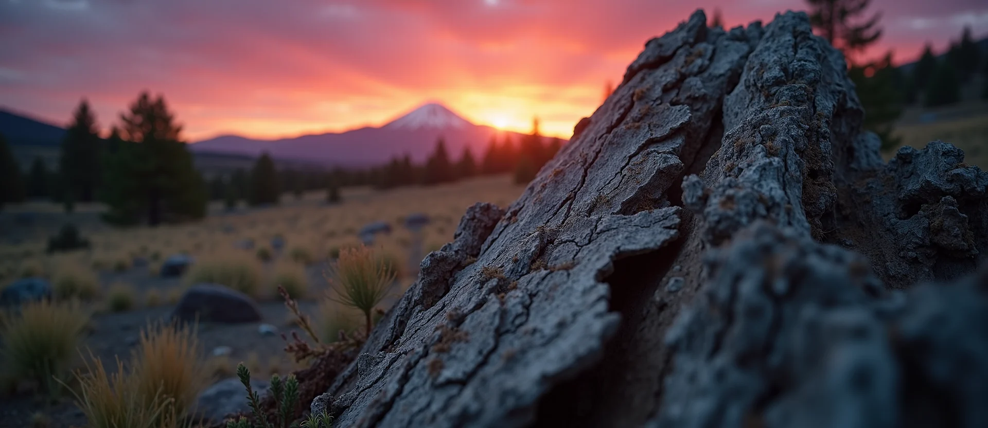 Symbolizing Growth/Resilience: A local Manzanita sturdy weathered tree trunk. - AI Generated
