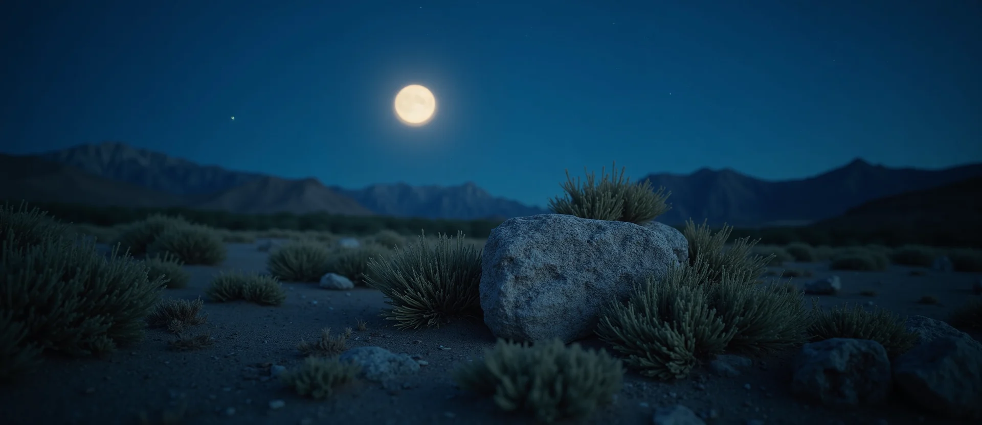 Symbolizing Stability/Peak: A local Sagebrush (Artemisia tridentata) unshakable boulder. - AI Generated