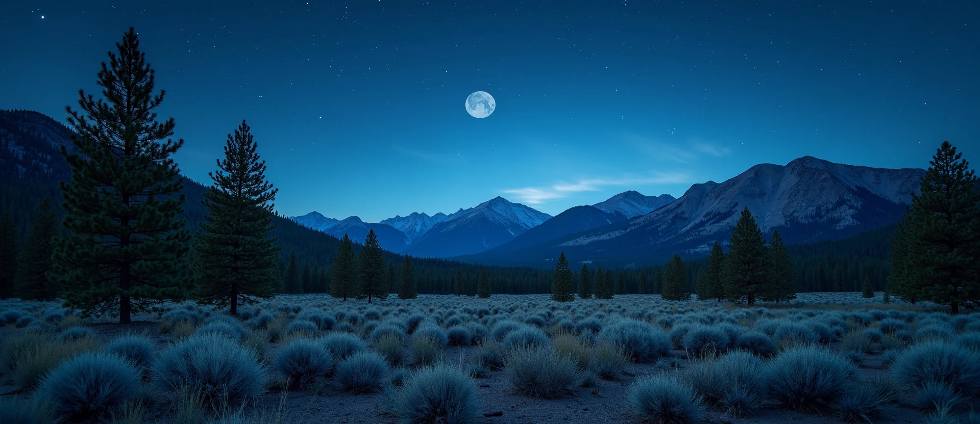 Symbolizing Identity/Local: A local Ponderosa Pine High Desert vista. - AI Generated