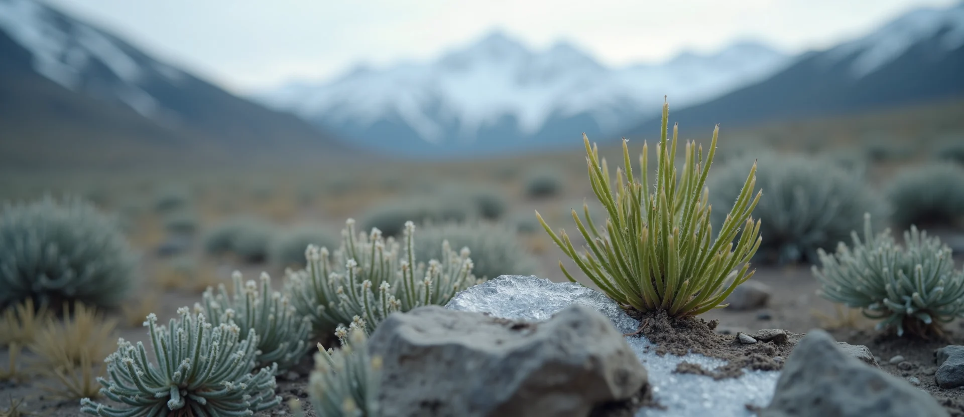 Symbolizing Seed/New Beginning: A local Bitterbrush sprouting sagebrush seedling. - AI Generated