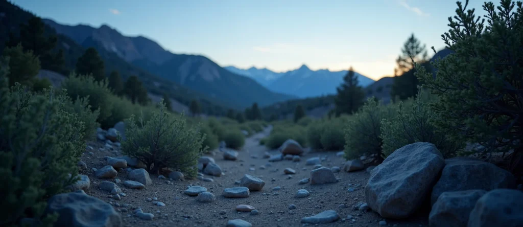 Symbolizing Identity/Local: A local Manzanita Washoe Valley floor. - AI Generated
