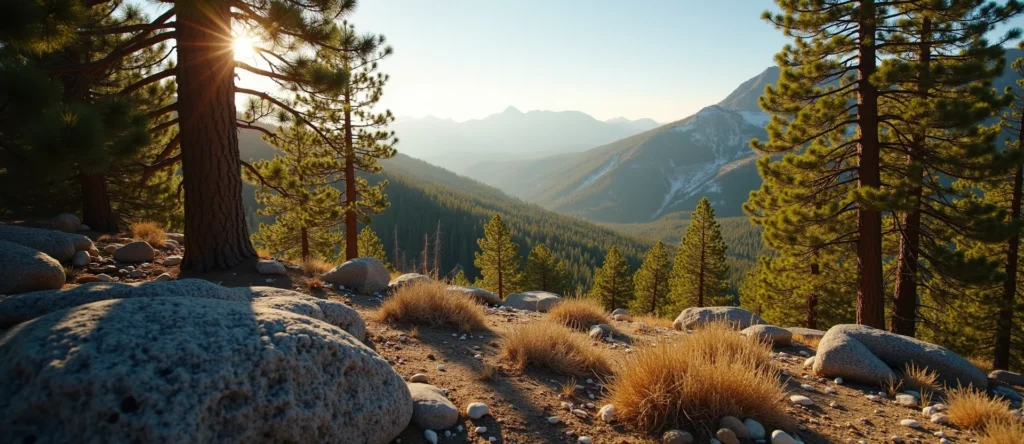 Symbolizing Identity/Local: A local Sierra Juniper Mt. Rose foothills. - AI Generated