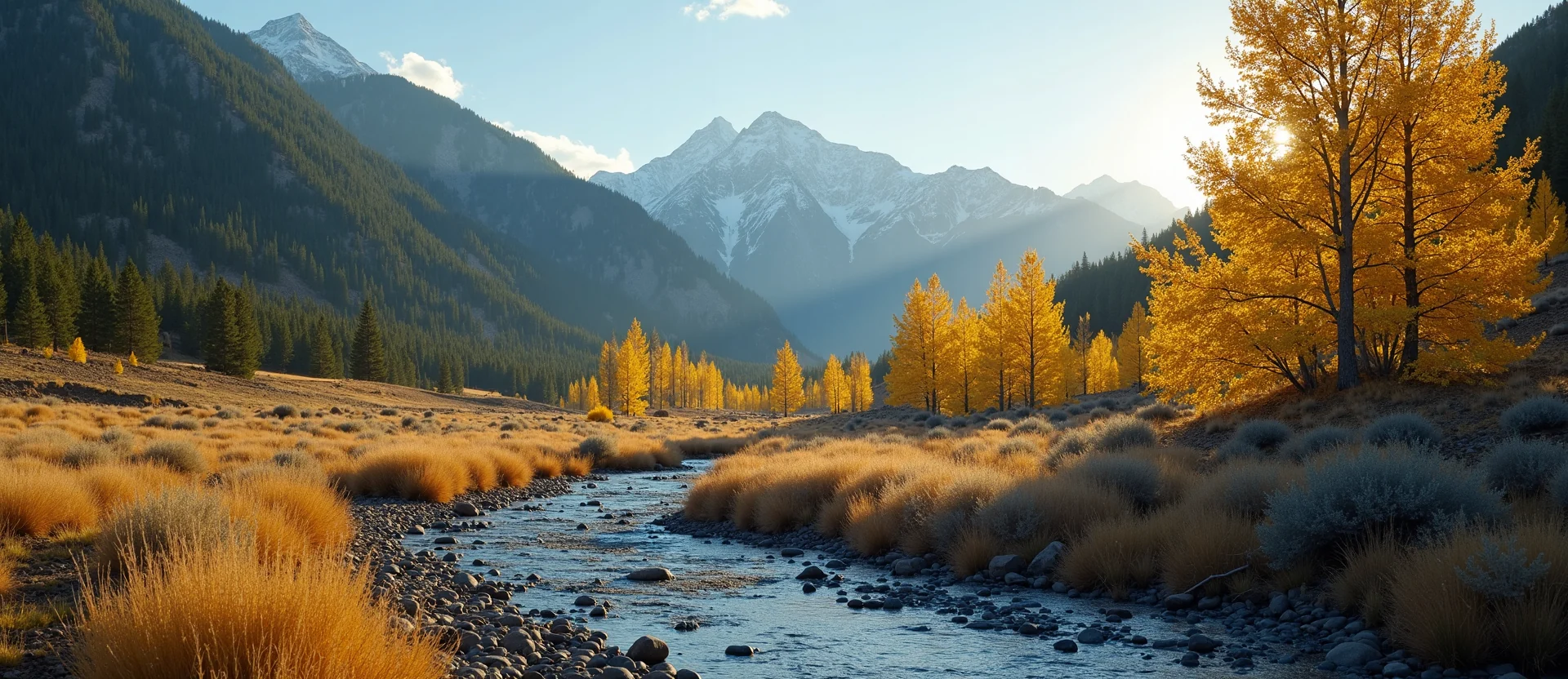 Symbolizing Identity/Local: A local Quaking Aspen Mt. Rose foothills. - AI Generated