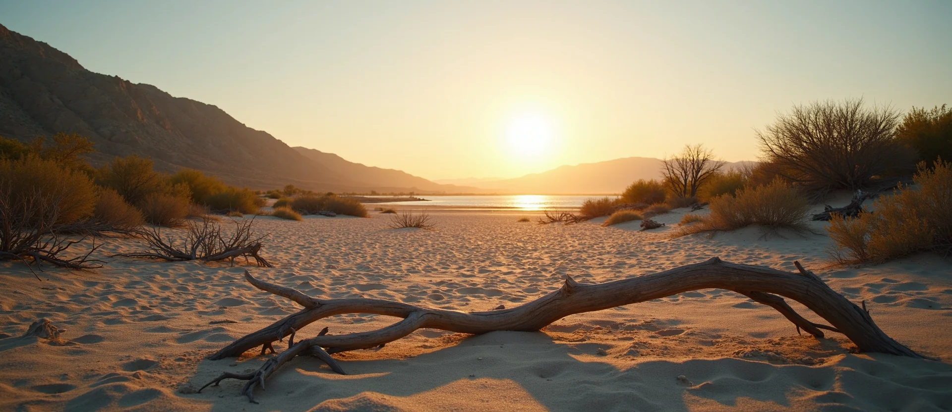 Symbolizing Stability/Peak: A local Mountain Mahogany distant Sierra horizon. - AI Generated