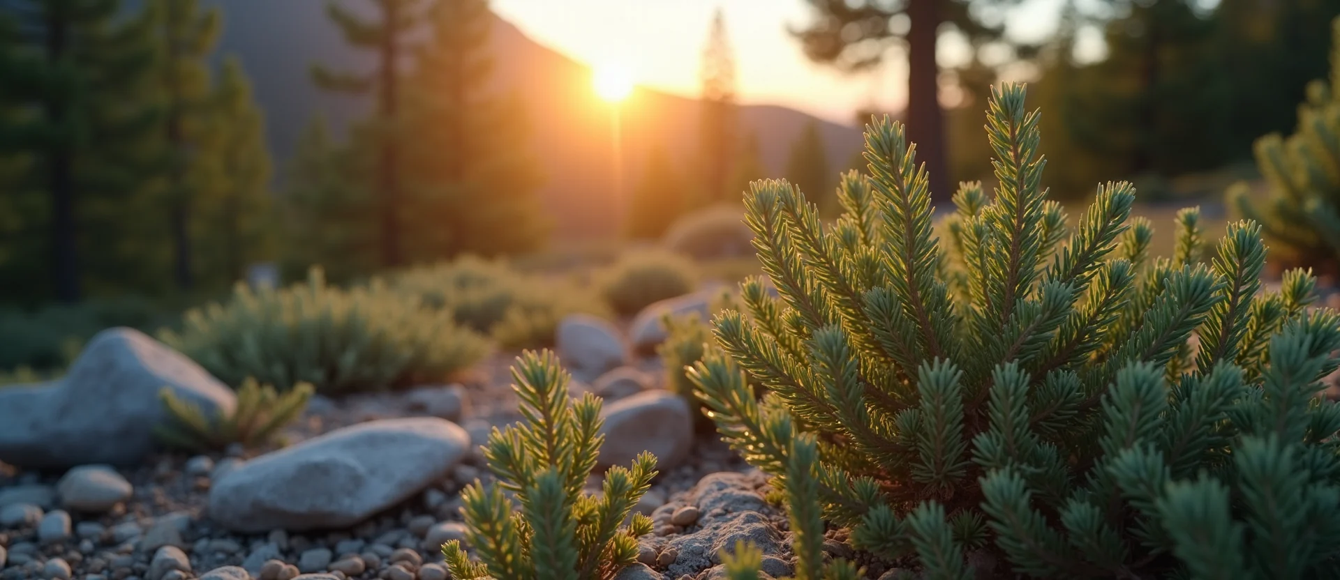 Symbolizing Identity/Local: A local Sagebrush (Artemisia tridentata) Peavine Mountain silhouette. - AI Generated