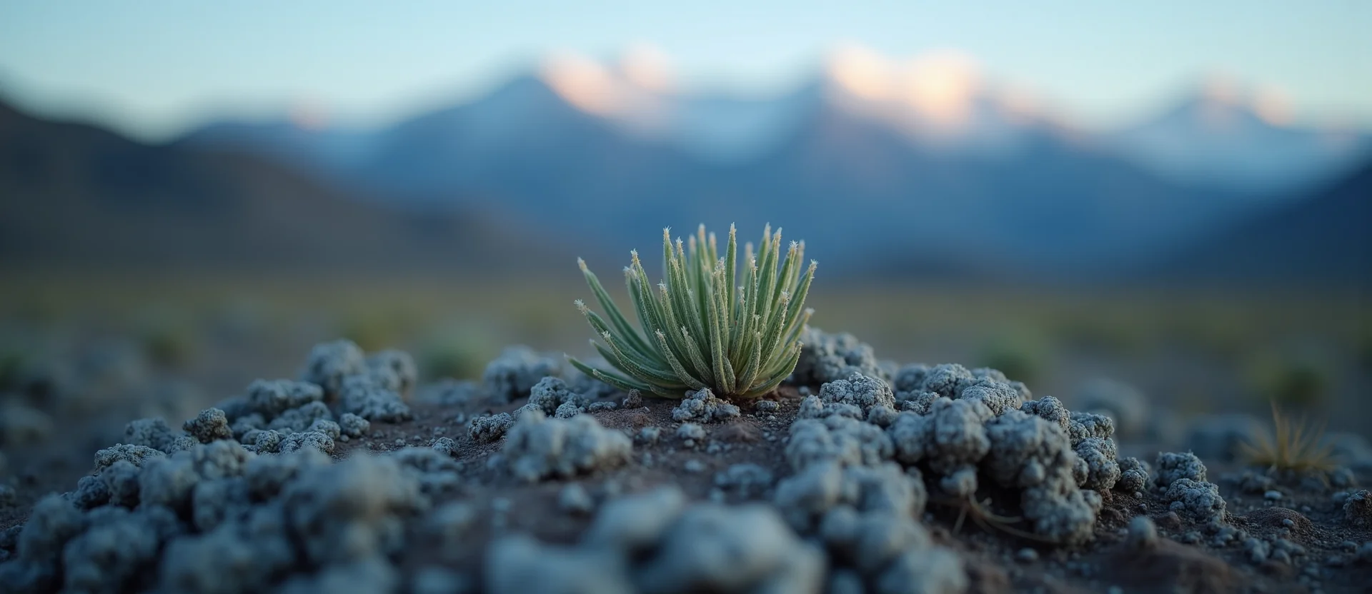 Symbolizing Seed/New Beginning: A local Sagebrush (Artemisia tridentata) sprouting sagebrush seedling. - AI Generated