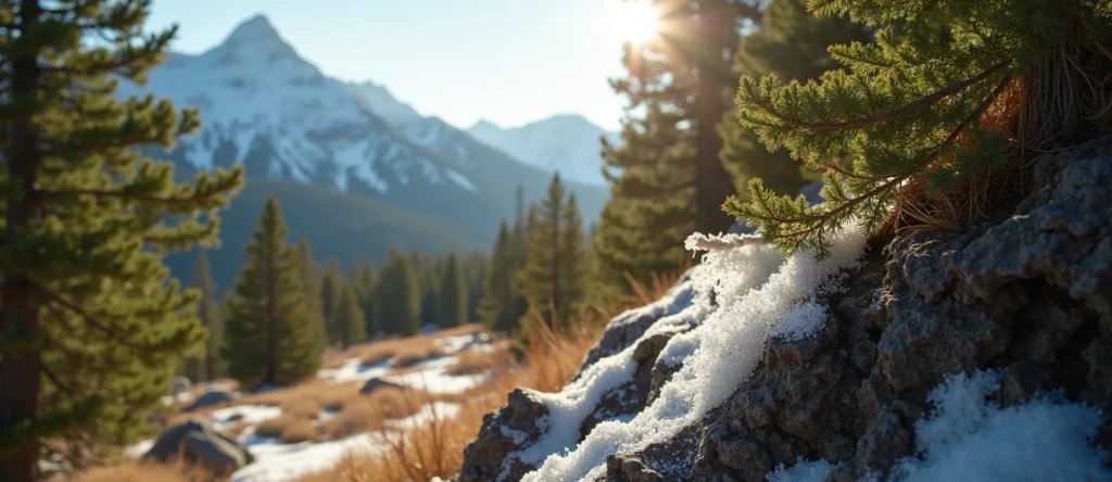 Symbolizing Growth/Resilience: A local Quaking Aspen gnarled juniper roots. - AI Generated