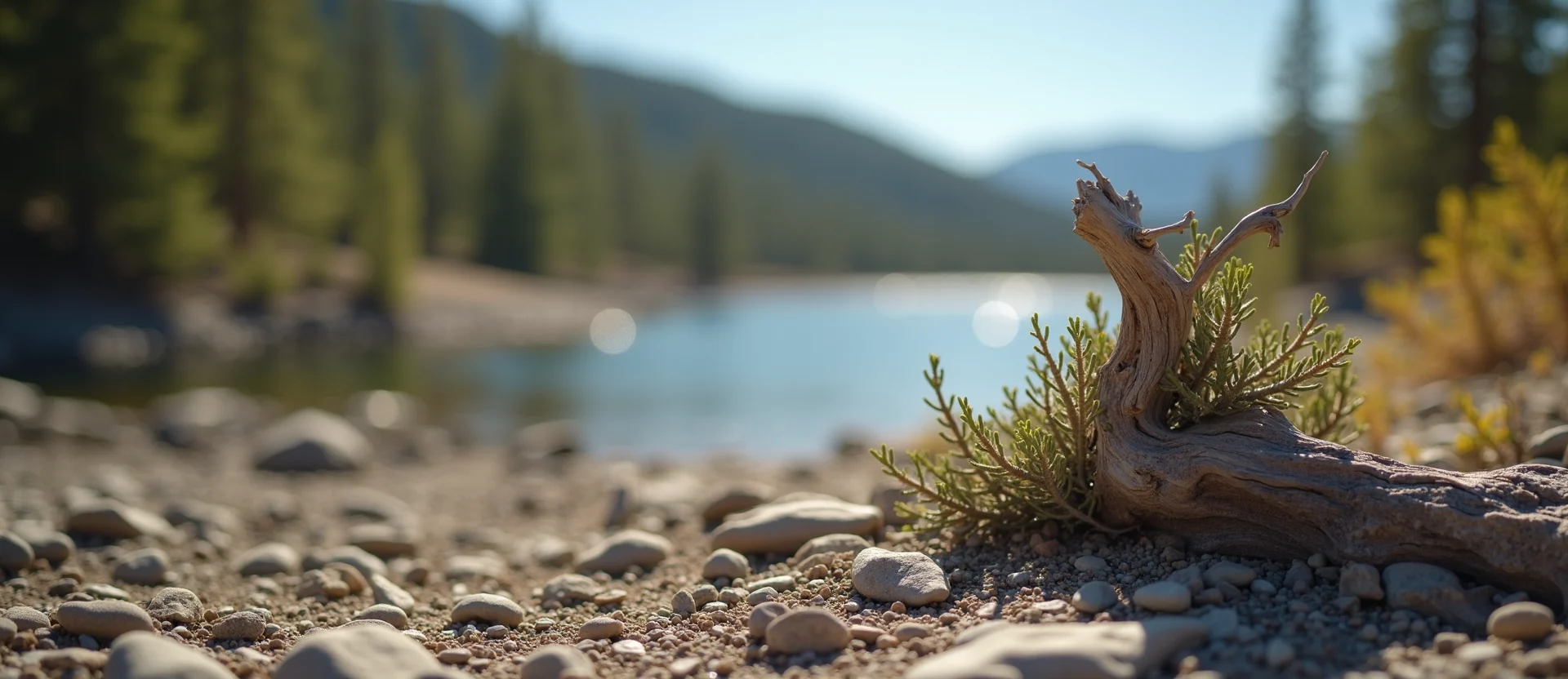 Symbolizing Growth/Resilience: A local Ponderosa Pine gnarled juniper roots. - AI Generated
