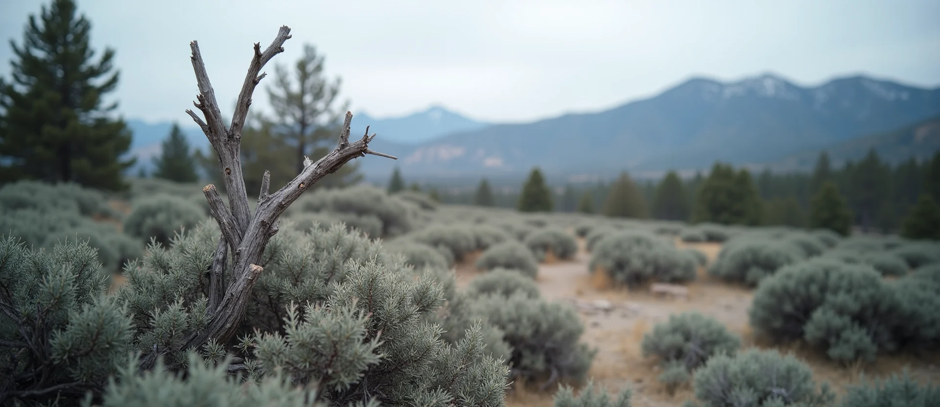 Symbolizing Growth/Resilience: A local Mountain Mahogany new branch reaching for the sky. - AI Generated