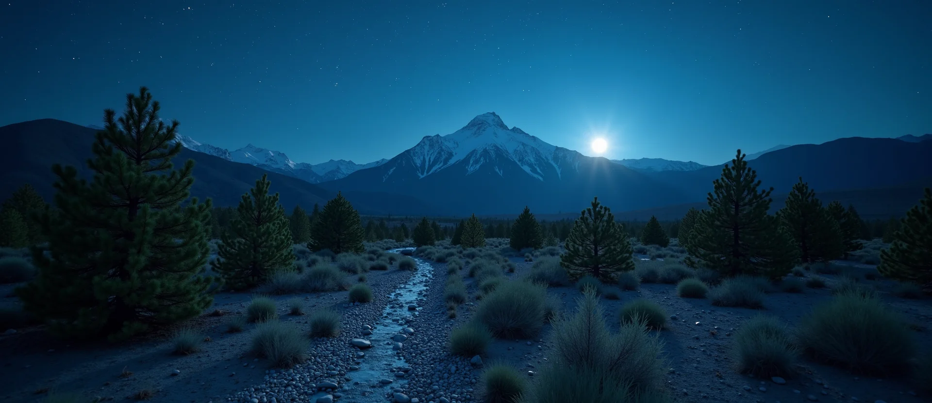 Symbolizing Identity/Local: A local Sierra Juniper Peavine Mountain silhouette. - AI Generated