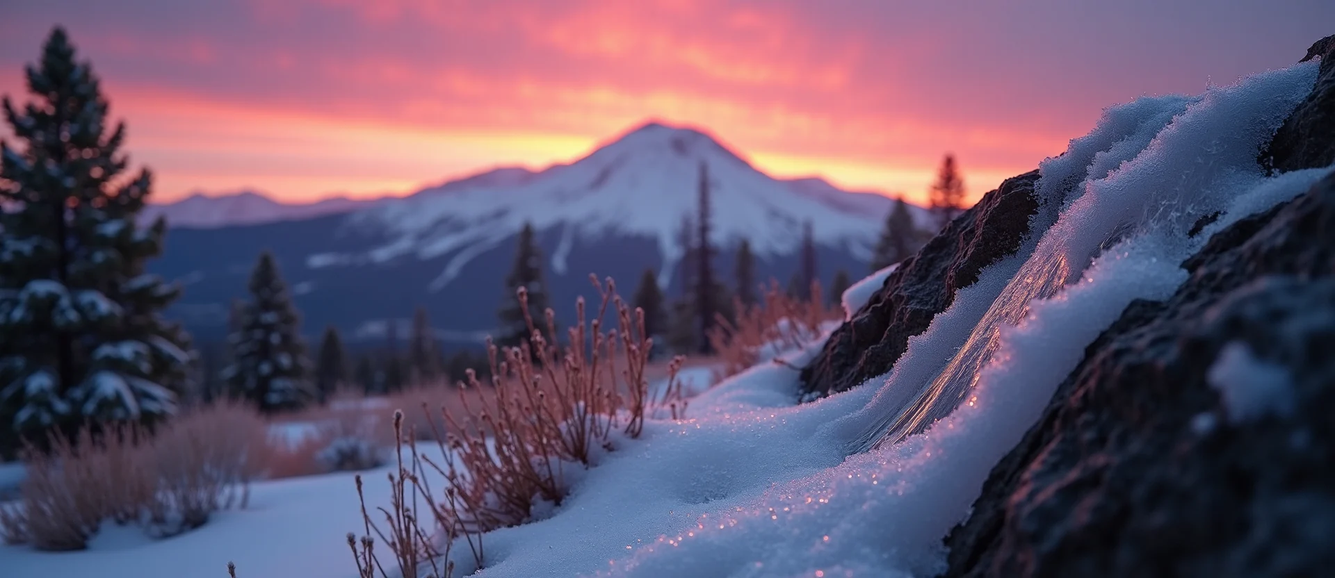 Symbolizing Identity/Local: A local Indian Paintbrush Mt. Rose foothills. - AI Generated