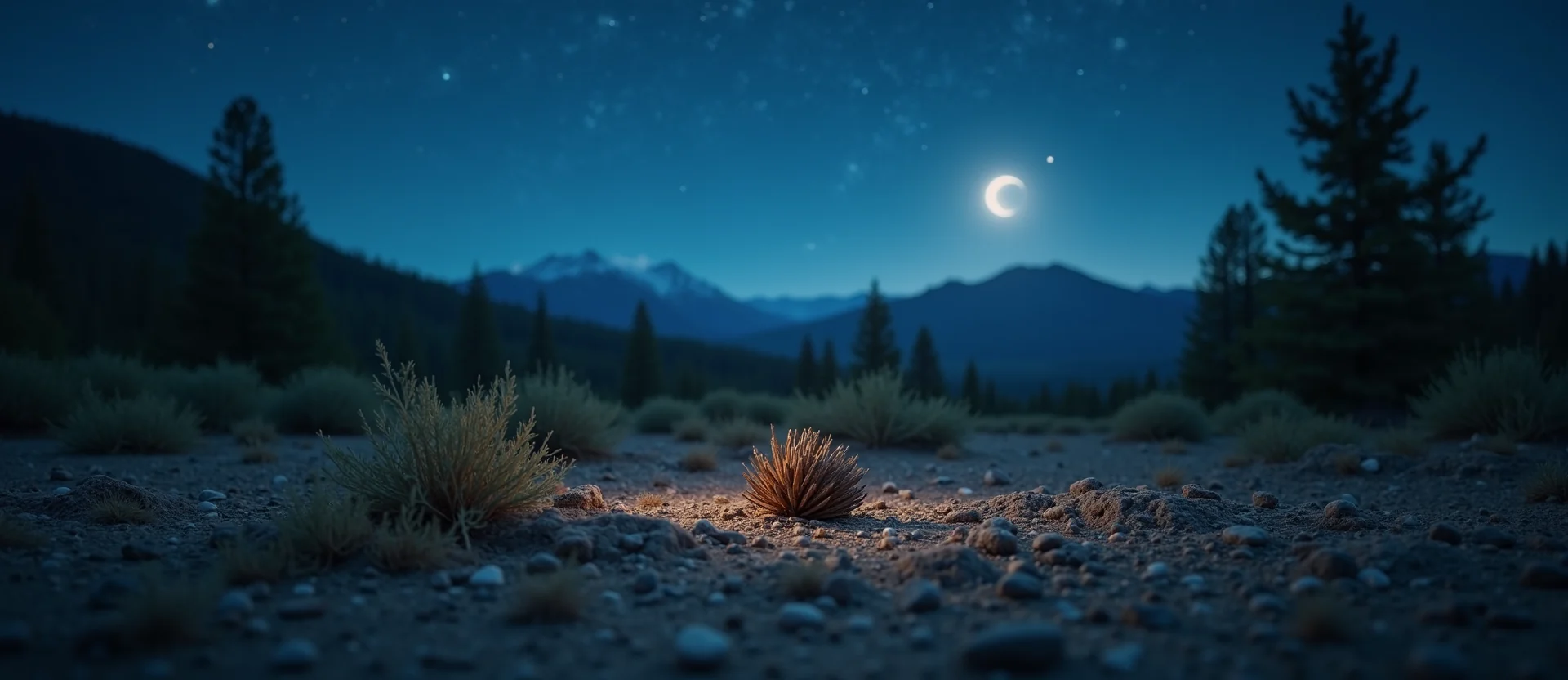 Symbolizing Seed/New Beginning: A local Ponderosa Pine single pine seed on dry earth. - AI Generated