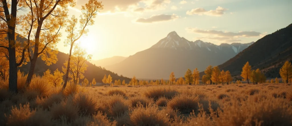 Symbolizing Identity/Local: A local Quaking Aspen Peavine Mountain silhouette. - AI Generated